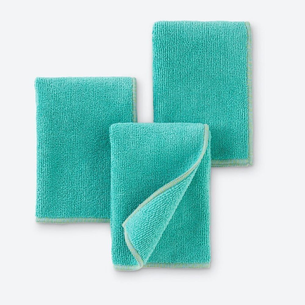 Norwex Deluxe Body and Face Cloth Set of 3 Caribbean NWT